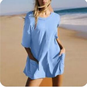 Casual Blue Romper Size Small